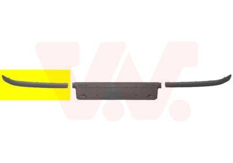 VAN WEZEL Zier-/Schutzleiste, Sto&szlig;f&auml;nger ** Equipart ** 649582
