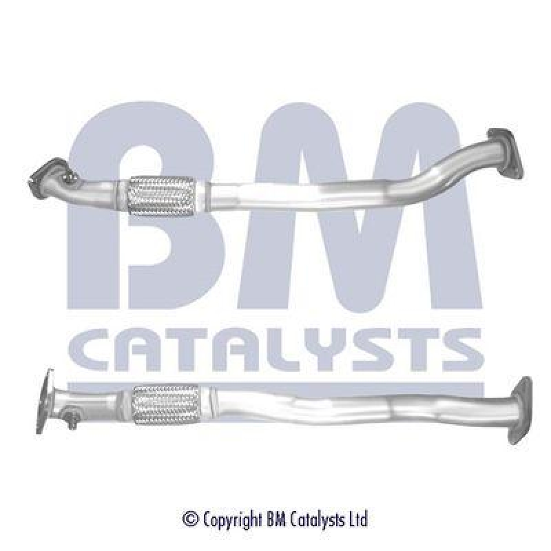 BM Catalysts Abgasrohr Auspuffanlage mitte passend für Fiat Bravo 2 1.6 ...