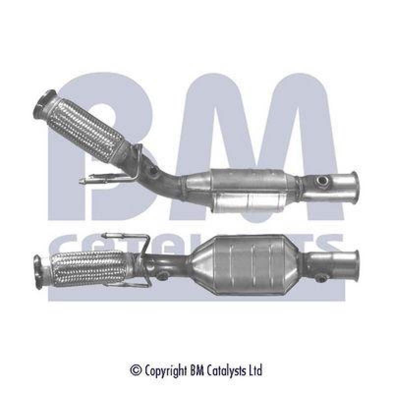 BM Catalysts Katalysator Kat Approved passend für Peugeot 307 2.0 Citroen C4 1 BM91484H