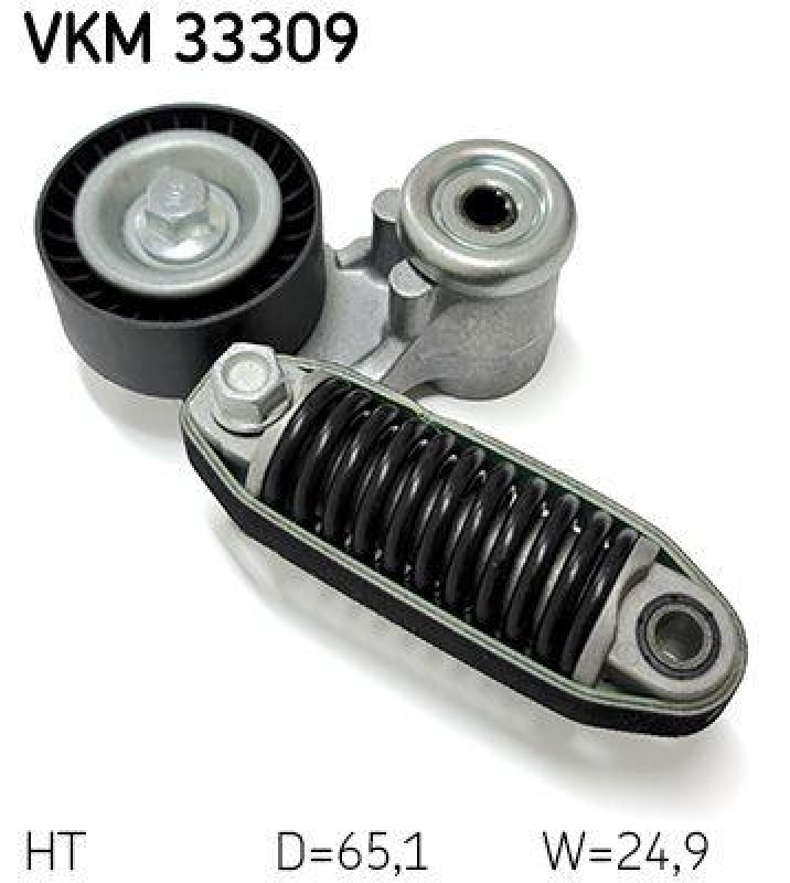 SKF Riemenspanner, Keilrippenriemen