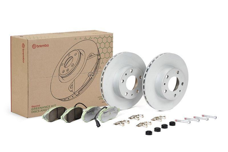 BREMBO Bremsensatz, Scheibenbremse BEYOND LINE - Greenance