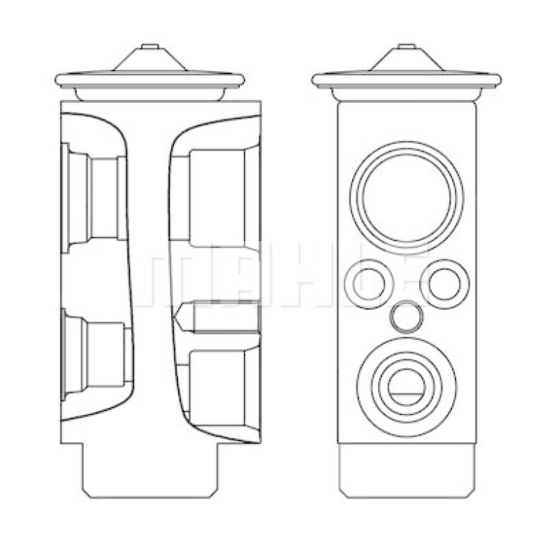 MAHLE Expansion Valve, air conditioning BEHR