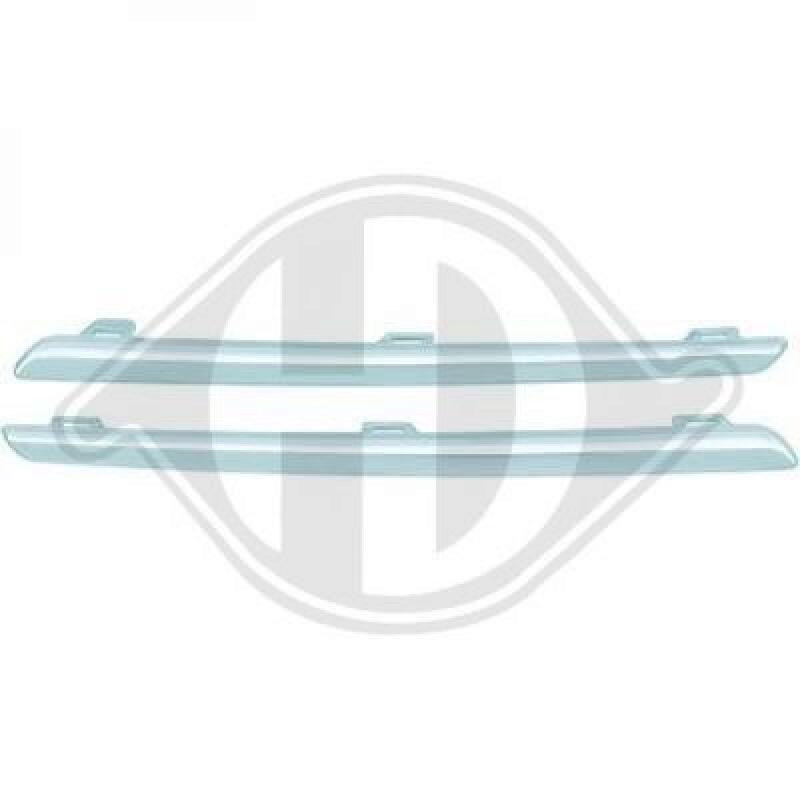 DIEDERICHS Trim/Protective Strip Set, radiator grille