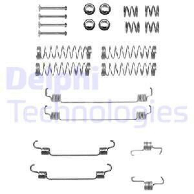 DELPHI Accessory Kit, brake shoes