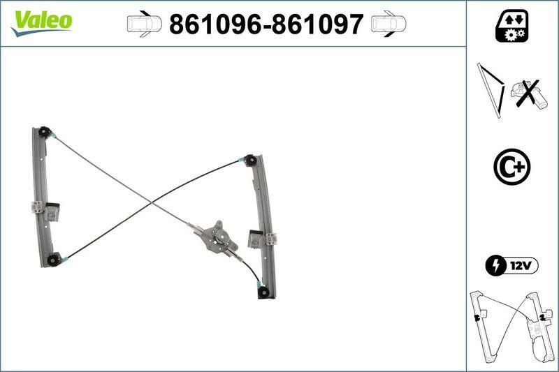 VALEO Fensterheber 861097