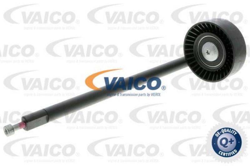 VAICO Tensioner Pulley, V-belt Q+, original equipment manufacturer quality