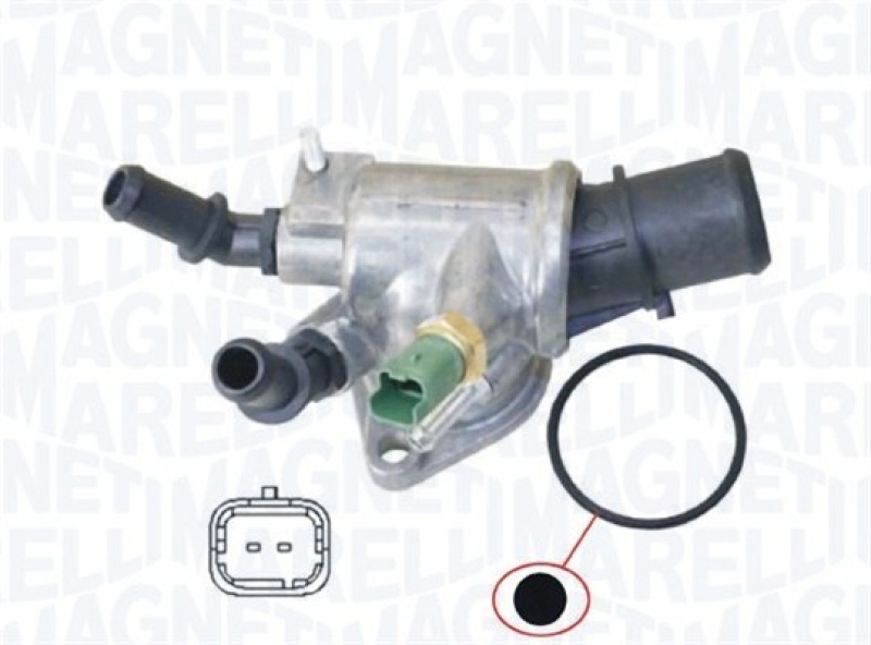 MAGNETI MARELLI Thermostat, coolant