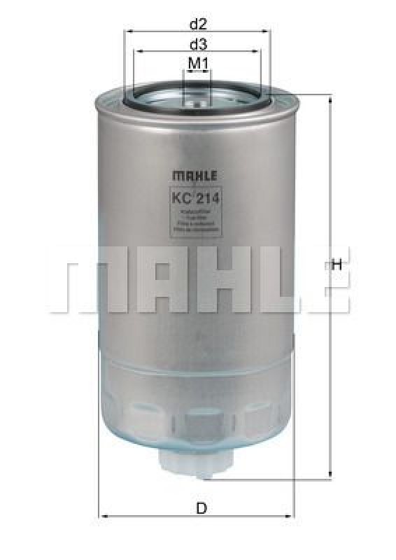 KNECHT Kraftstofffilter