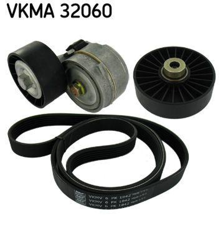 SKF Keilrippenriemensatz VKMA 32060
