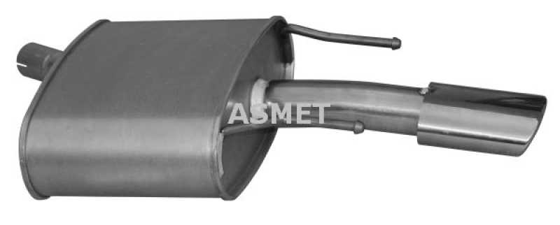 ASMET Endschalld&auml;mpfer 5208