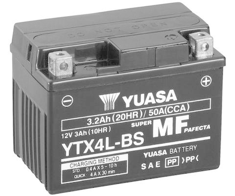 YUASA Starterbatterie Maintenance Free
