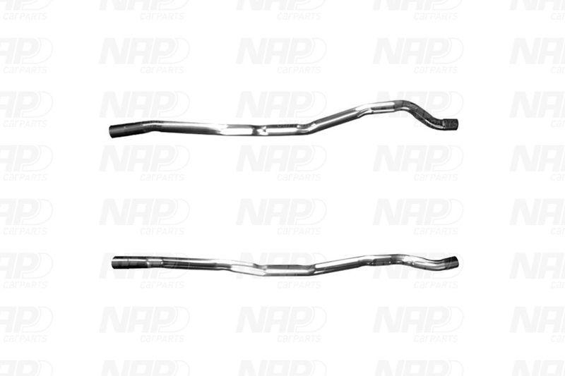 NAP carPARTS Abgasrohr CAC10567