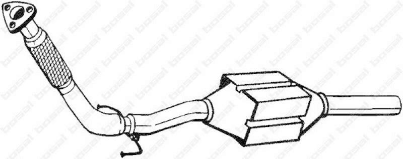 BOSAL Katalysator mit Umweltzeichen "Der Blaue Engel" 090-780