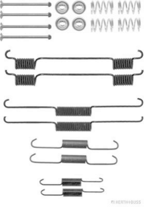 HERTH+BUSS JAKOPARTS Zubeh&ouml;rsatz, Bremsbacken J3560301
