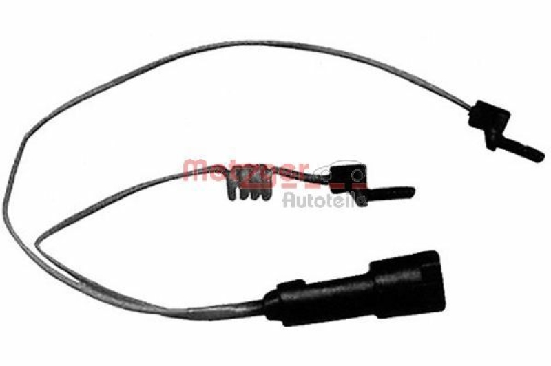 METZGER Warning Contact, brake pad wear