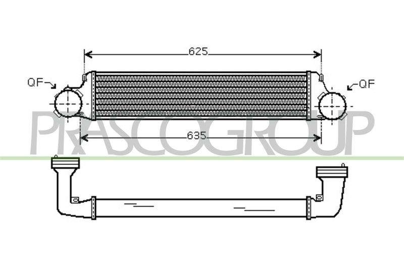 PRASCO Ladeluftk&uuml;hler PrascoSelection BM020N001