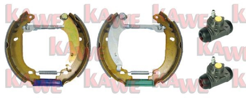 KAWE Brake Shoe Set Easy Kit