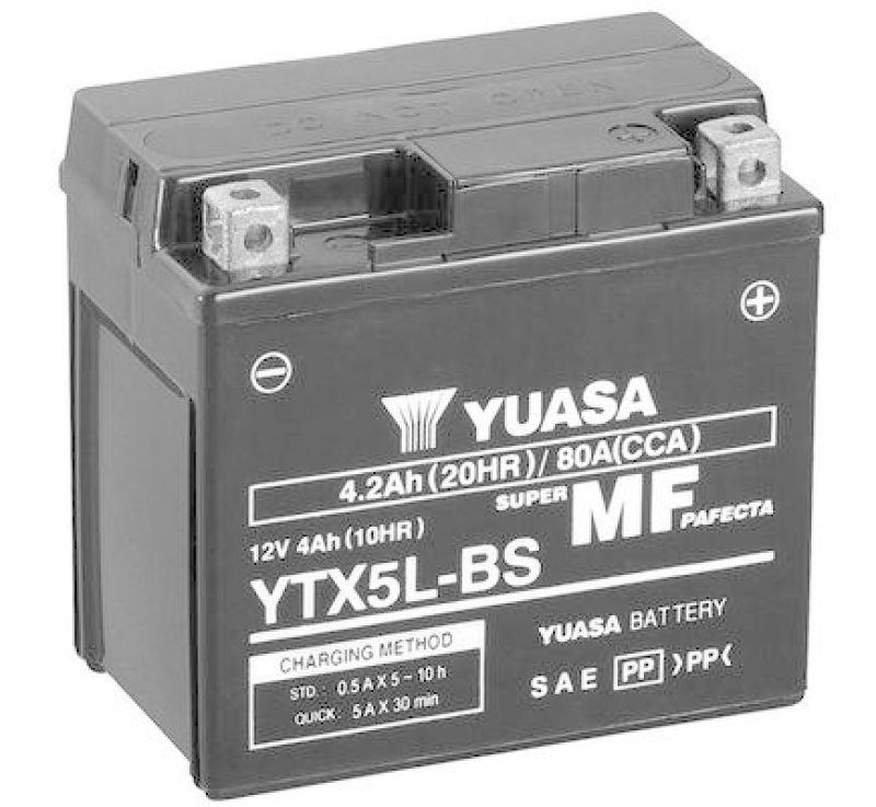YUASA Starterbatterie Maintenance Free