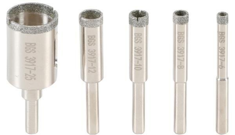 BGS Diamond Core Drill Bit Set