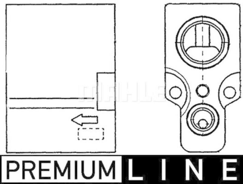 MAHLE Expansion Valve, air conditioning BEHR *** PREMIUM LINE ***