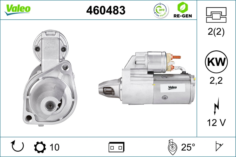 VALEO Starter VALEO RE-GEN AT