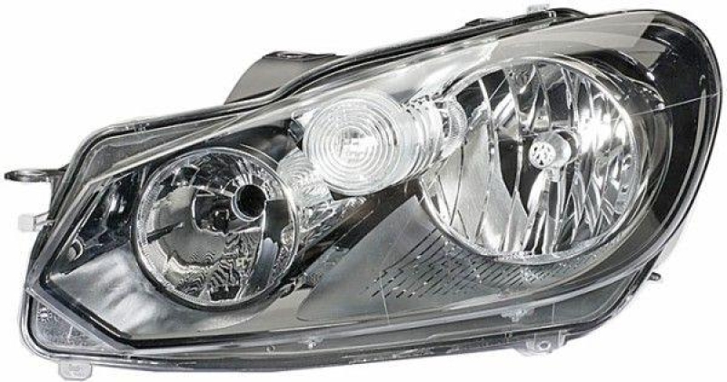 1x Hella Hauptscheinwerfer H15 H7 Links passend für VW Golf 6 5K1 1.4 1.6 1.2