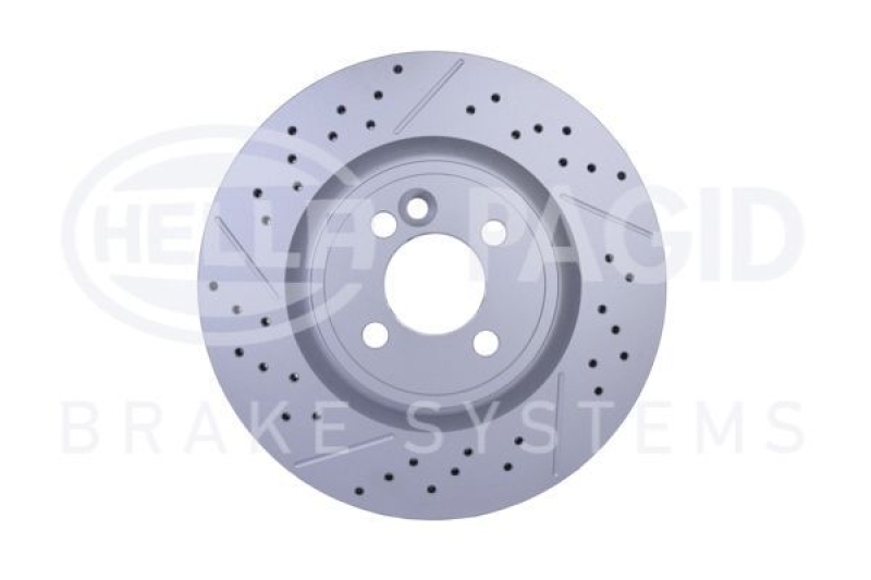 2x HELLA Bremsscheibe PRO High Carbon
