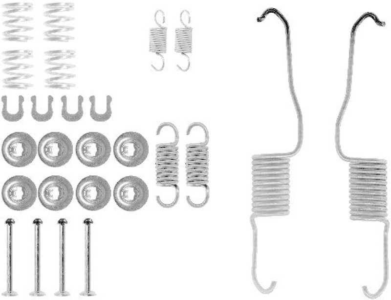 HELLA Accessory Kit, brake shoes