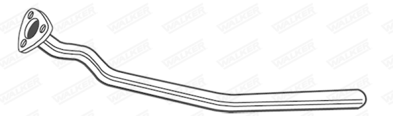 WALKER Abgasrohr 2777