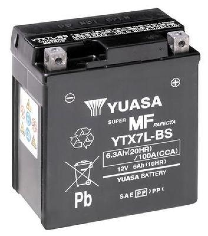 YUASA Starterbatterie Maintenance Free