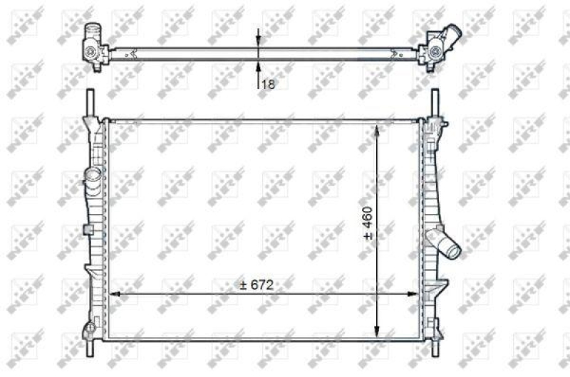 NRF K&uuml;hler, Motork&uuml;hlung 58441