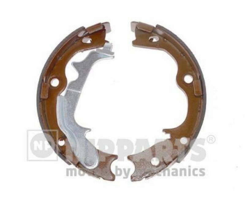 NIPPARTS Brake Shoe Set, parking brake