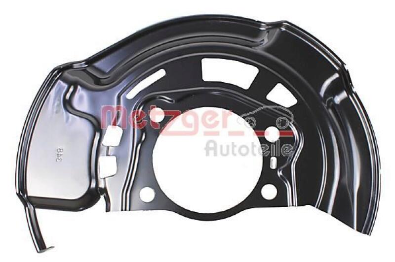 METZGER Splash Panel, brake disc GREENPARTS