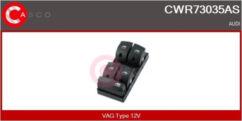 CASCO Switch, window regulator