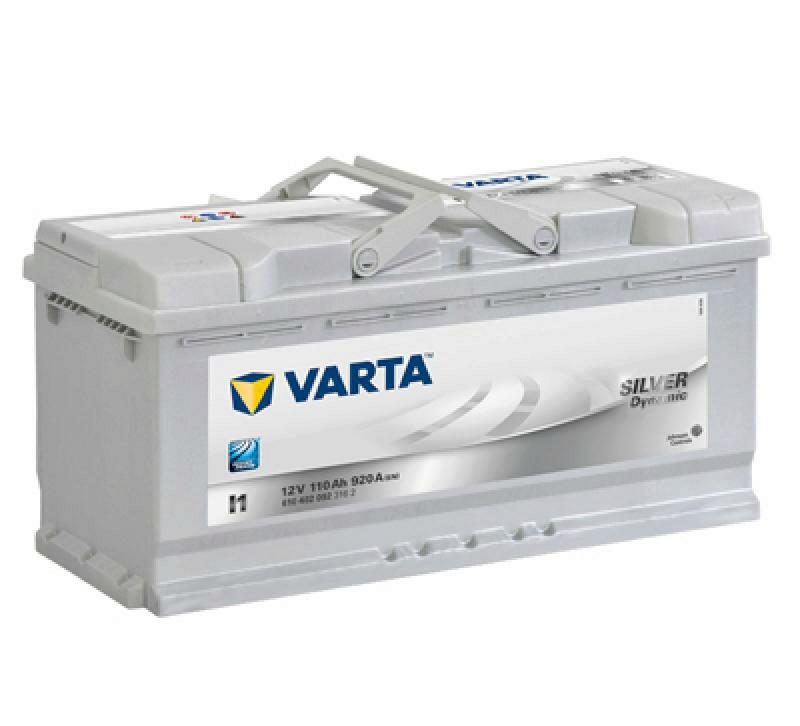 VARTA Autobatterie Starterbatterie Batterie Silver Dynamic 12V 110Ah 920A B13