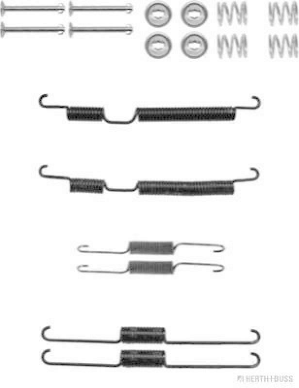 HERTH+BUSS JAKOPARTS Zubeh&ouml;rsatz, Bremsbacken J3560501