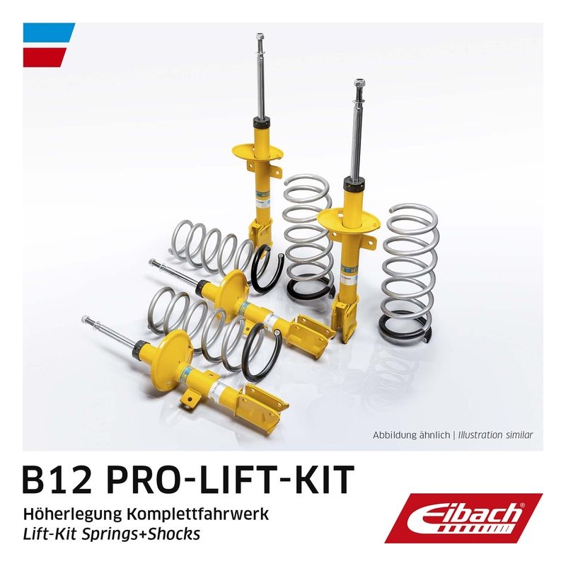 EIBACH Fahrwerkssatz, Federn/Dämpfer EIBACH B12 Pro-Lift-Kit