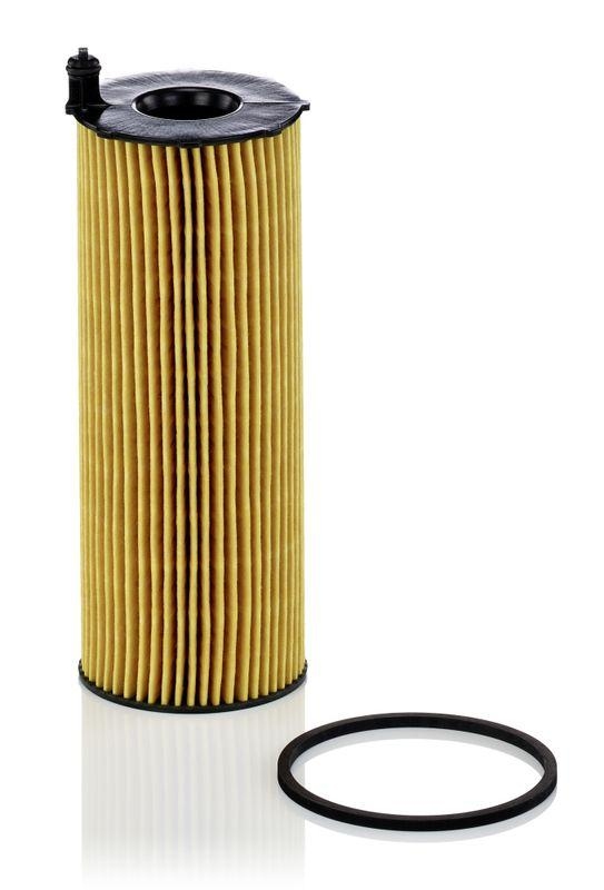2x Original MANN Öfilter Papierölfilter passend für Audi A4 A5 A6 VW Phaeton / HU 831 X