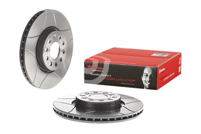2x BREMBO Brake Disc XTRA LINE - Max