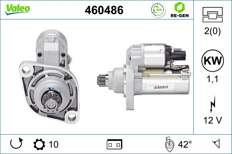 VALEO Starter VALEO RE-GEN AT