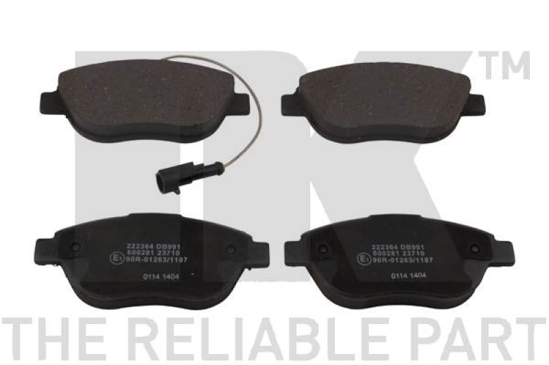 NK Brake Pad Set, disc brake