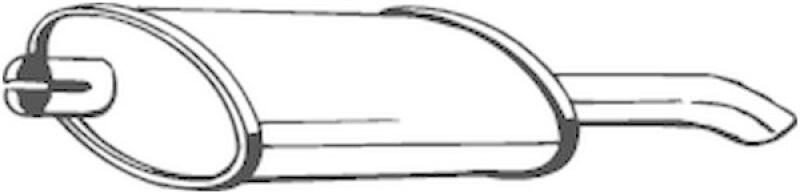 BOSAL Endschalld&auml;mpfer 185-999