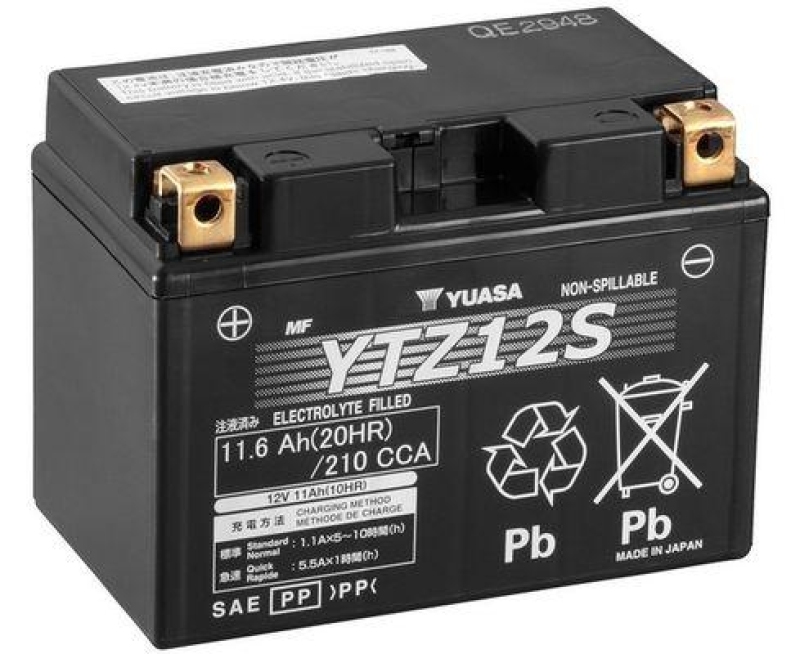 YUASA Starterbatterie High Performance Maintenance Free