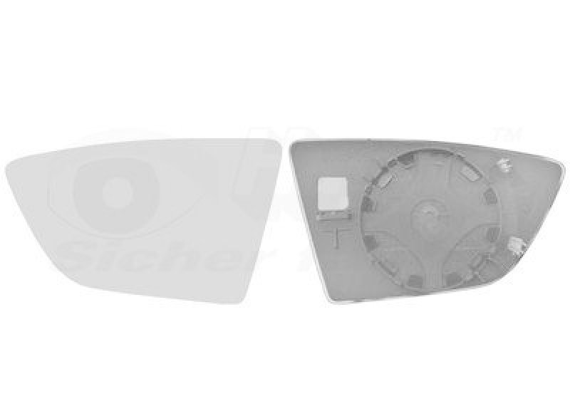 VAN WEZEL Spiegelglas, Au&szlig;enspiegel * HAGUS * 4946831