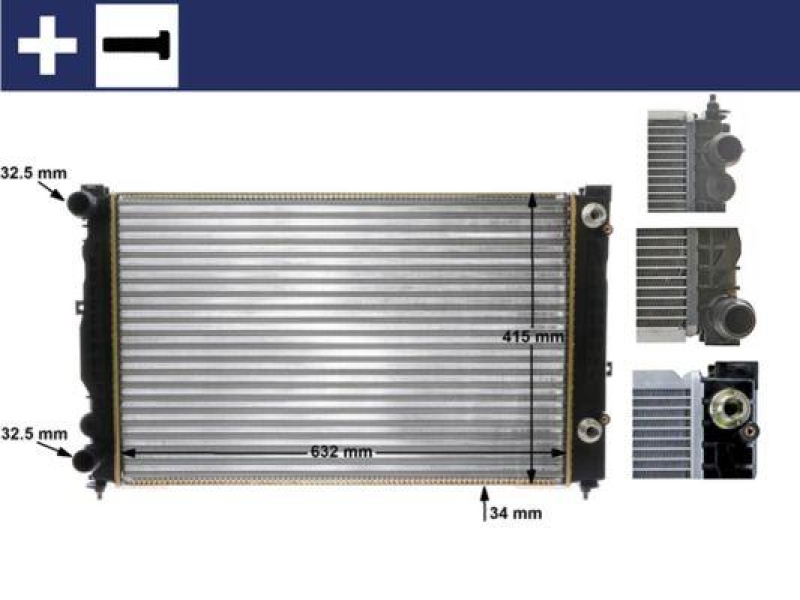 MAHLE Kühler, Motorkühlung BEHR