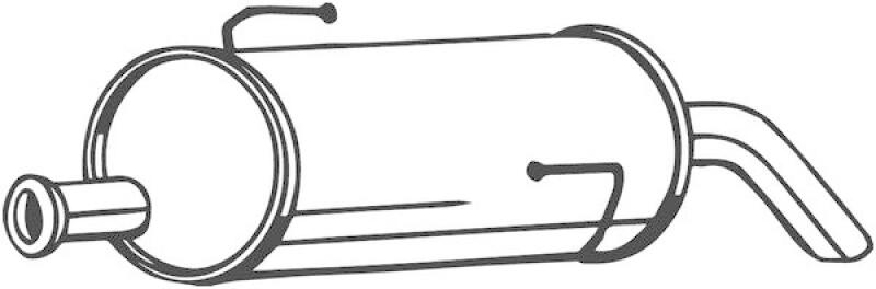 BOSAL End Silencer