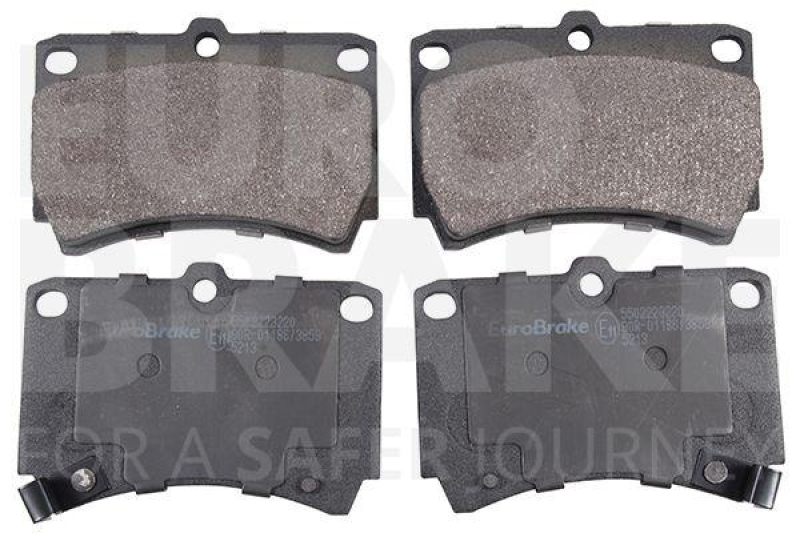 EUROBRAKE Bremsbelagsatz, Scheibenbremse 5502223220