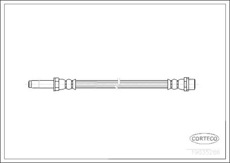 CORTECO Bremsschlauch