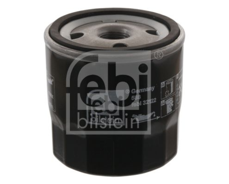 Febi Ölfilter + 4L Mannol Energy Premium Motoröl 5W-30 API SN/CH-4 ACEA C3