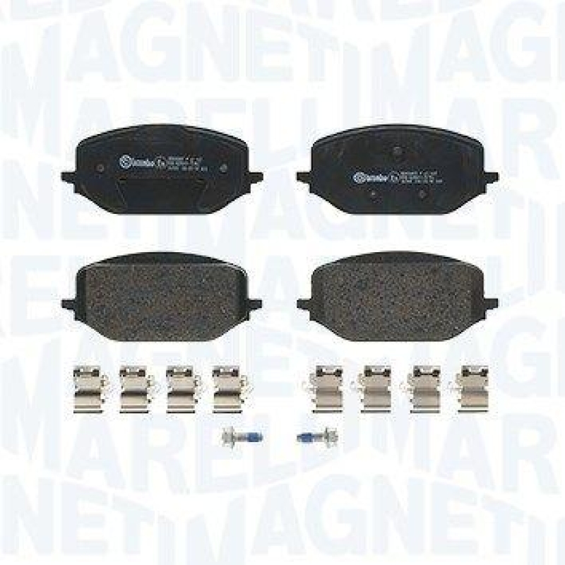 MAGNETI MARELLI Bremsbelagsatz, Scheibenbremse